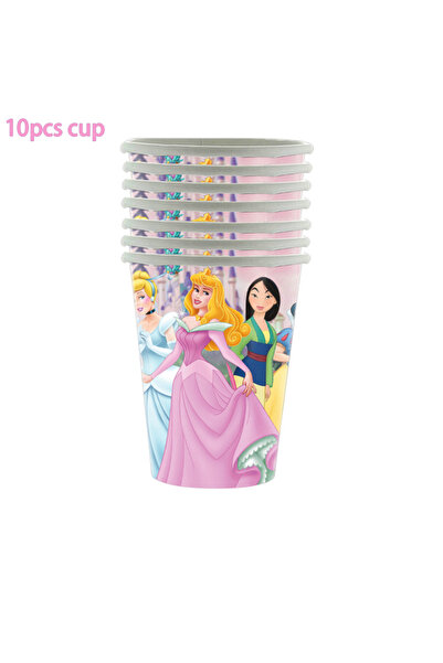 Choice4 طقم أدوات مائدة للاستخدام مرة واحدة مكون من 10 قطع، يشمل أكوابًا ومنا...