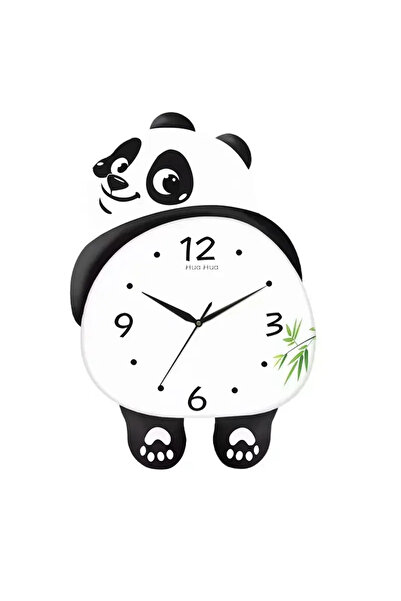 SMANIA PandaTime™ dancing panda LED wall clock