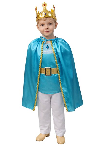Gala Kostüm Синьо принцово костюмче за момчета
