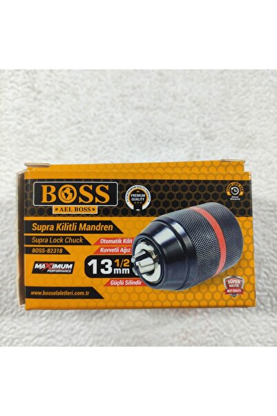 BOSS Supra Kilitli Mandren 13 mm 1/2 Otomatik Kilit Kaliteli Matkap Mandreni