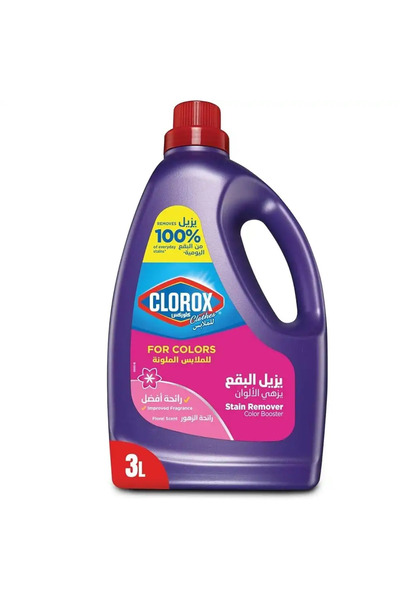Clorox For Colors Stain Remover Color Booster For Colored Clothes With Improv...