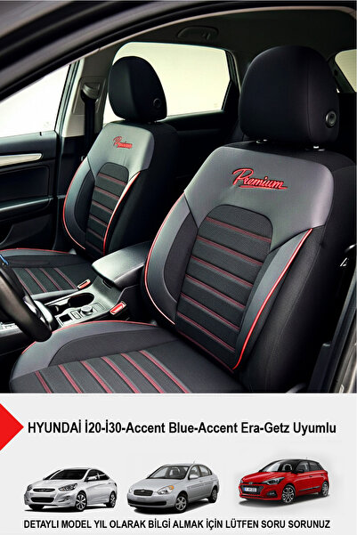 GM-DESIGN غطاء مقعد السيارة الفاخر من سلسلة بريميوم (متوافق مع أوبل كورسا-أست...