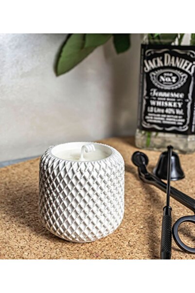 Handmade Lumanare parfumata decorativa din ceara de soia -Recipient Hexa