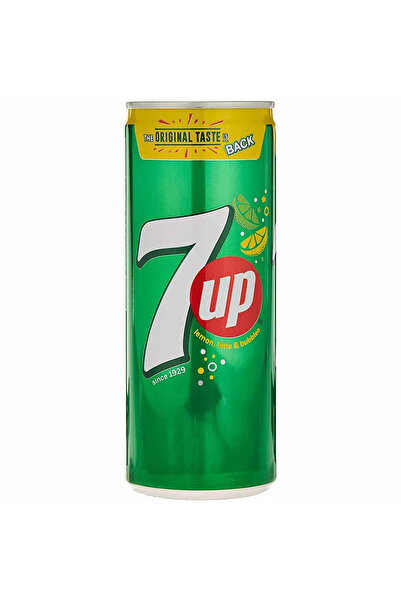 7 Up مشروب غازي بنكهة الليمون والليمون الأخضر من سفن أب - علبة 330 مل