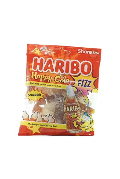 Haribo Share Size Happy Cola Fizz Jelly Gum- 70gms