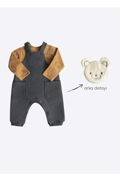 kitikate Organic Ardo Salopet Set Yellow