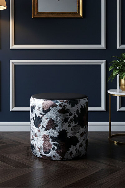 T&H Nappa Silindir Puf Serisi, Ayak Uzatma Pufu, Dekorasyon Pufu