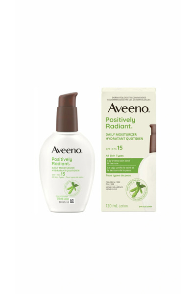 AVEENO Positiveliy Radıant SPF15 All Skın Types/Güneş Koruyucu ve Nemlendirici