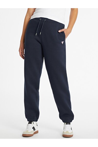 Guess Kadın GJ TRIANGLE LABEL Jogger Pantolon - Lacivert
