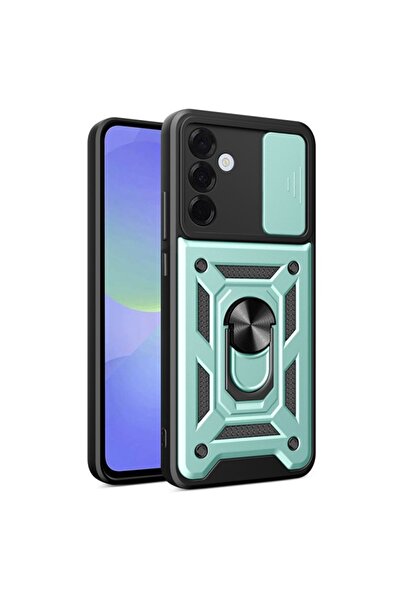 Techsuit Carcasă pentru Samsung Galaxy A36 5G, CamShield, verde, set de autoc...