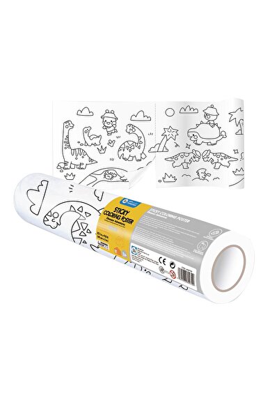 DOMİ ملصق تلوين لاصق من جار ميلو - مغامرات الديناصورات