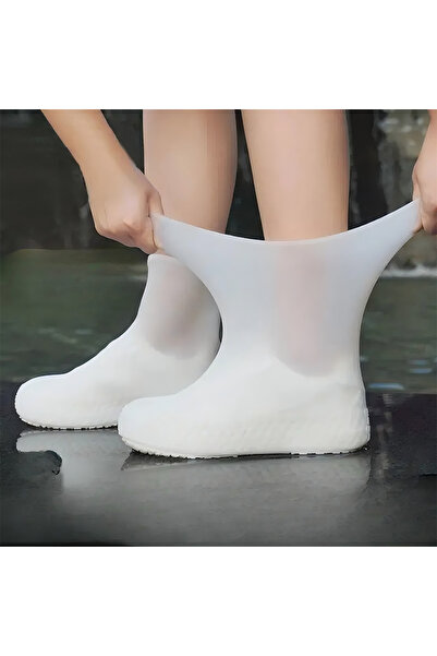 Choice زوج واحد من أغطية الأحذية المقاومة للماء من السيليكون، مناسبة للاستخدا...