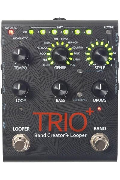 DIGITECH TRIO Plus Band Creator Guitar Pedal With Looper
