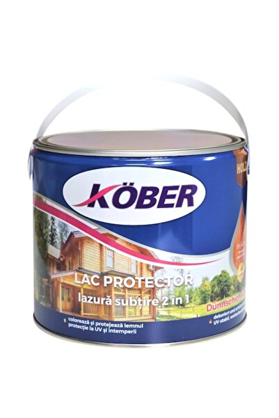 Kober Lac protector 2 în 1 subțire pentru interior/exterior din lemn - Stejar...