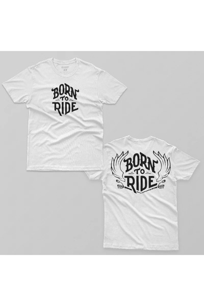 Crazy Born to Ride Men's T-Shirt