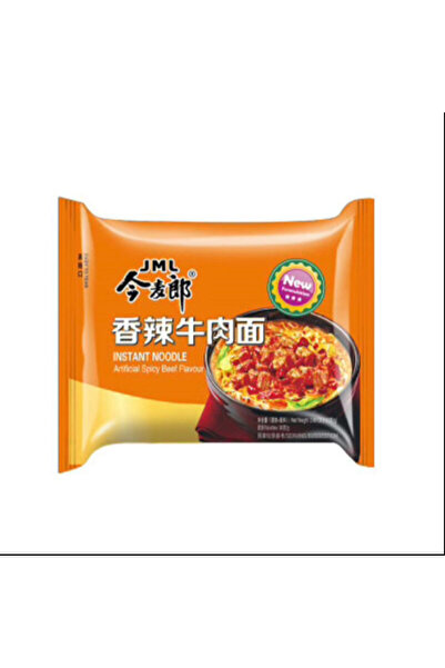 JML Tăiței Instant cu Aromă Picantă de Vită (Artificial Spicy Beef Flavour) 110g