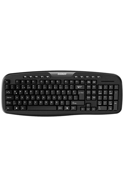 Everest KB-955 Siyah Usb Multimedia Kablolu Q Standart Klavye