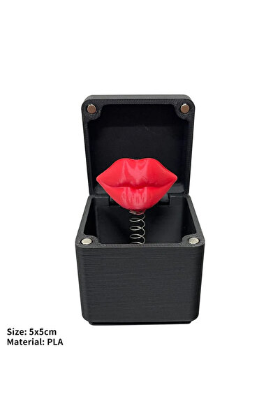 Choice 5x5x5cm Middle finger Love Rose Surprise Gift Boxs Christmas Fun Prank...