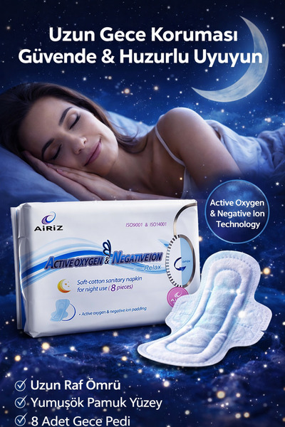 TİENS AİRİZ HİJYENİK PED Airiz Gece Pedi