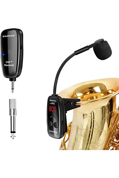 XIAOKOA UHF Wireless Instruments Microphone