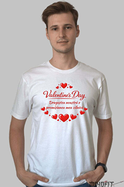 GILDAN Tricou Valentine S Day Promisiune Zilnica Barbat