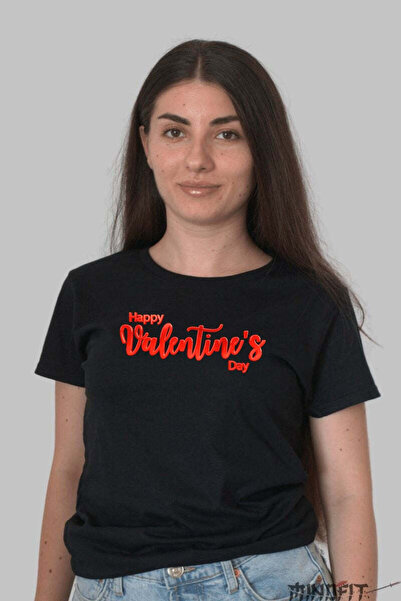 GILDAN Tricou Valentine S Day Happy Valentine S Day Rosu Electric Dama