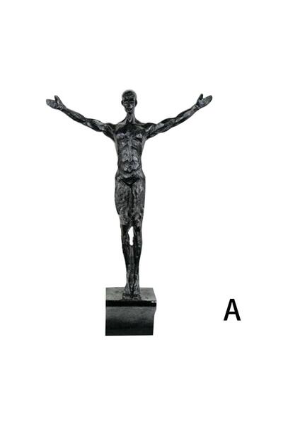Choice4 A Climbing Athlete Man Art Sports Wall Hanging Ornaments Home Figures...