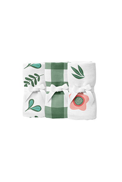 itsybitsy بيتيت فلور، مناديل مبللة للفم من الموسلين، مقاس 40×40 سم، مجموعة من...