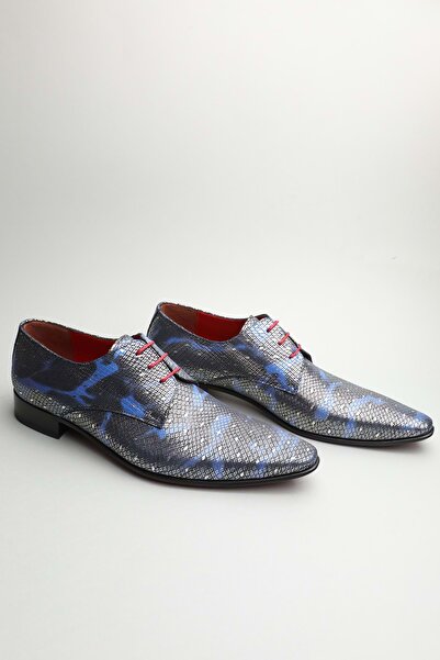 Gondol Ανδρικά παπούτσια από γνήσιο δέρμα με μυτερή μύτη και ειδικό δερμάτινο...