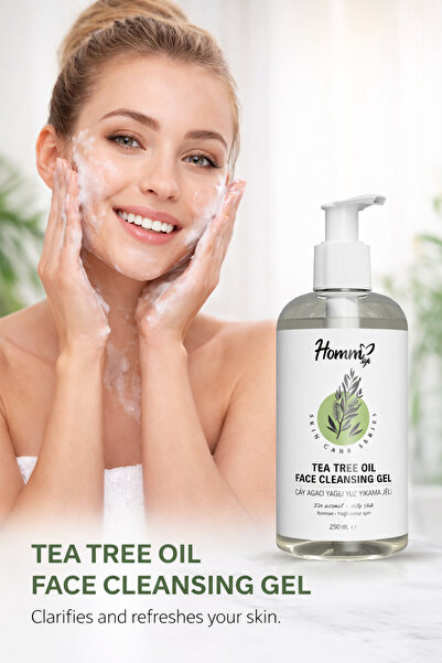 hommlife Denes Life Tea Tree Oil Face Wash Gel 250 ml