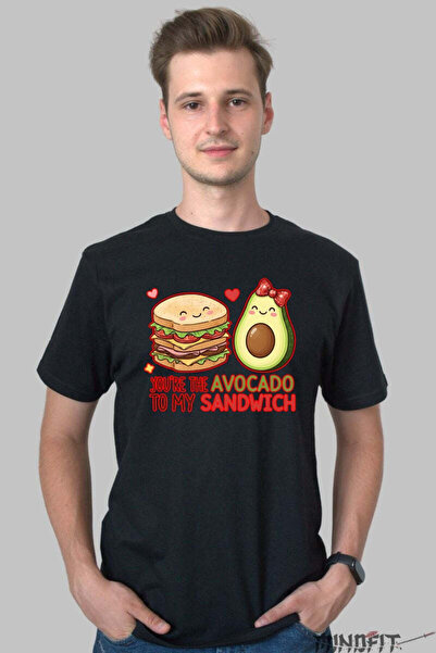 GILDAN Tricou Valentine S Day Cuplu Esti Avocado Ul Sandvisului Meu Barbat