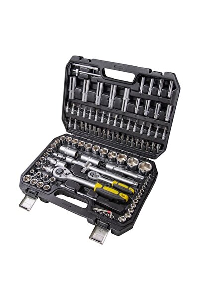 Topmaster Set chei tubulare profesionale 339206, Cr-V, 108 piese