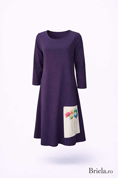 Pierino Women's thin striped dress, made in Romania