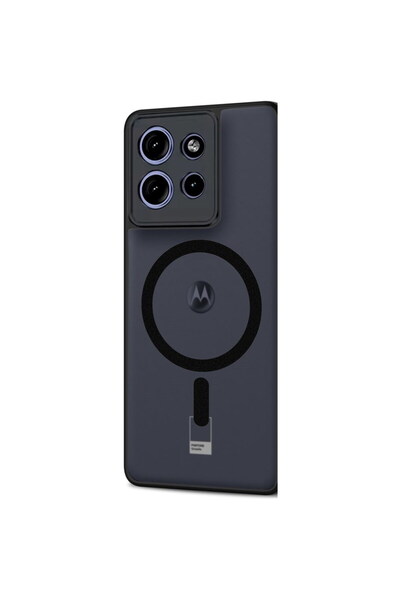 Tech-Protect Husă MAGMAT neagră mată pentru Motorola Edge 50 Neo
