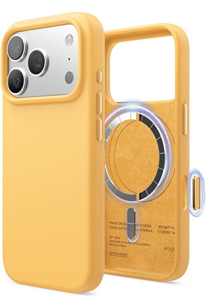 Elago غطاء حماية من السيليكون السائل Mag لهاتف iPhone 17 Pro [تحكم بالكاميرا]...