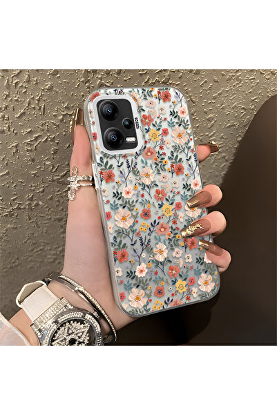 Hontinga حافظة من السيليكون النحيف المقاوم للصدمات بنمط فرع الزهرة متوافقة مع...