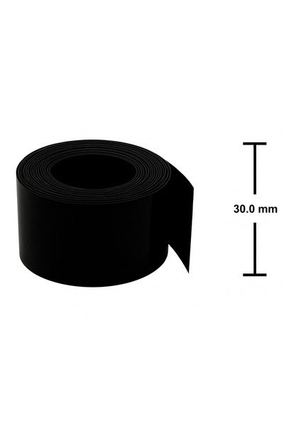 DIS KILIF 30X0.10 MM SIYAH - (5 METRE)