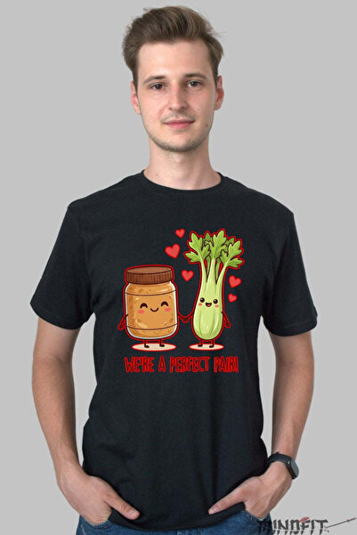 GILDAN Tricou Valentine S Day Cuplu Suntem Combinate Perfect Barbat