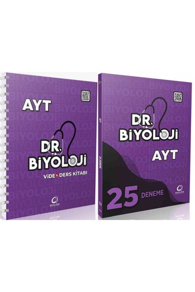 Oksijen Yayınları Oksijen 2026 Ayt Biyoloji Dr. Biyoloji Video Ders Kitabı + ...