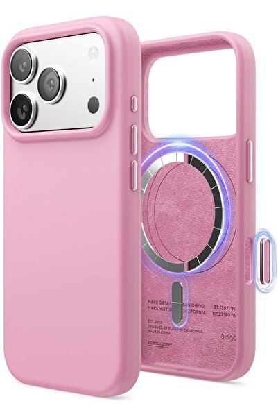 Elago غطاء حماية من السيليكون السائل Mag لهاتف iPhone 17 Pro Max [تحكم بالكام...