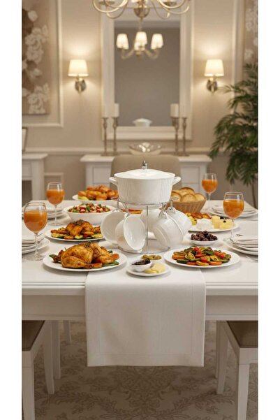 Generic Soup pot set with serving bowls, unique and elegant design, 8 pieces