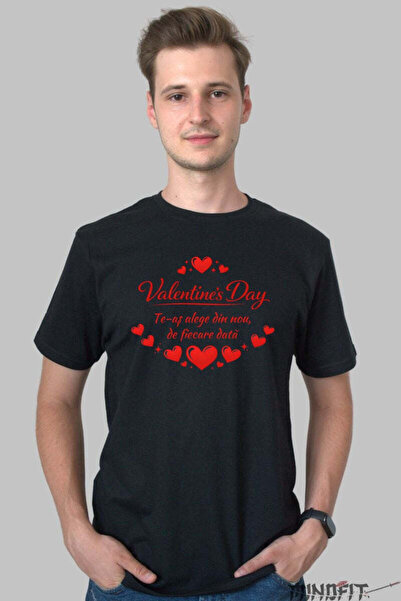 GILDAN Tricou Valentine S Day Te As Alege Din Nou Barbat