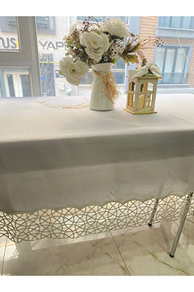 Ceki Home Set de 2 piese pentru față de masă 170x260 Model cu unghiuri fără c...