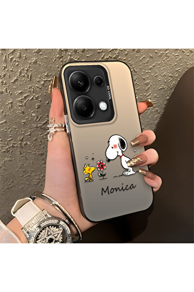 Hontinga غطاء سيليكون نحيف مقاوم للصدمات بنمط مونيكا متوافق مع هاتف Redmi Not...