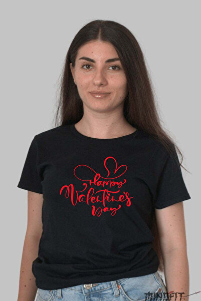 GILDAN Tricou Valentine S Day Happy Valentine S Day Cu Inimioara Dama