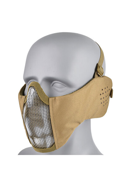 Choice12 قناع الوجه التكتيكي v12-tan-skull zlangsports القابل للطي، نصف وجه، ...