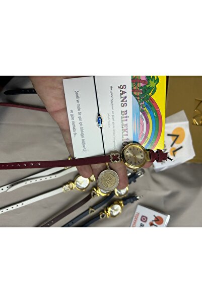 CLUPPOLOON ساعة نسائية طراز عتيق