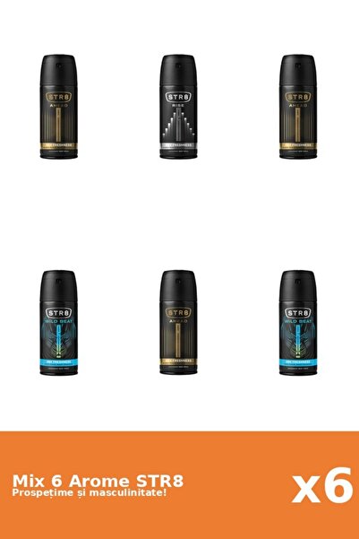 str8 Set 6 Mix STR8: 3x Ahead, 1x Rise, 2x Wild Beat