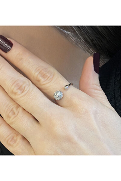 GOX Double Ball Stone Ring