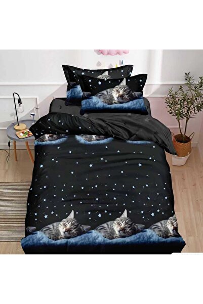 Casa de Vis Bedding set, 1 person, 150 x 220 cm, satin finish, 4 pieces, Y60-152